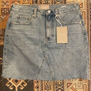 NWT Everlane denim skirt